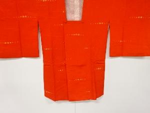 リサイクル　抽象花模様道行コート